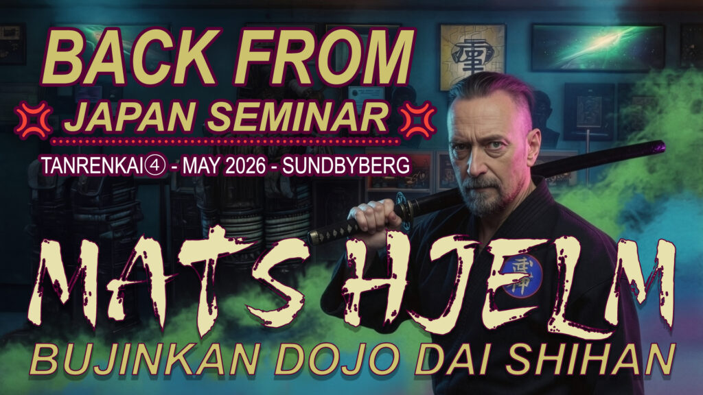 BACK FROM JAPAN SEMINAR with MATS HJELM