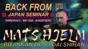 BACK FROM JAPAN SEMINAR with MATS HJELM