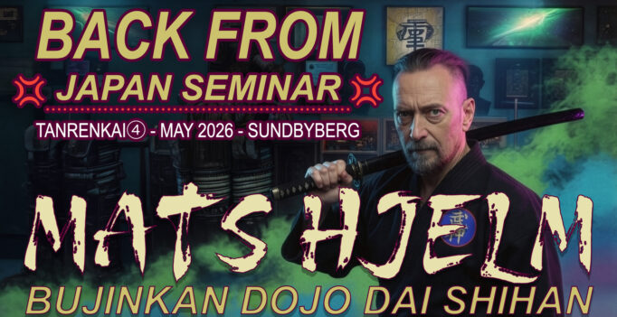 BACK FROM JAPAN SEMINAR with MATS HJELM